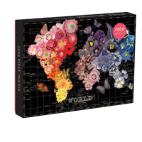 Pusle Lilledega maailmakaart 1000tk